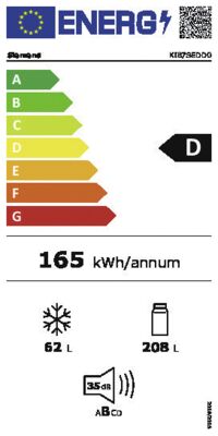 Energielabel von KI87SEDD0 topTeam, Energieeffizienzklasse D. Daten siehe Produktdetailseite.