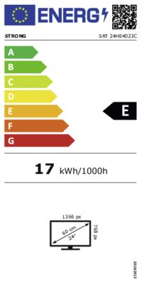 Energielabel von SRT24HE4023C, Energieeffizienzklasse E. Daten siehe Produktdetailseite.