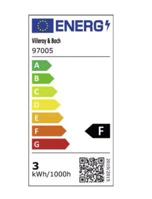 Étiquette énergétique de Seoul Micro Chrom, classe d'efficacité énergétique F. Données disponibles sur la page produit.