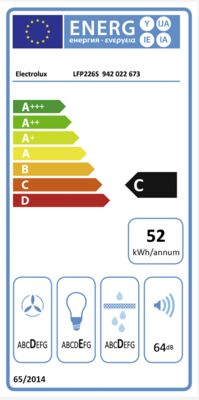 Energielabel von LFP226S, Energieeffizienzklasse C. Daten siehe Produktdetailseite.