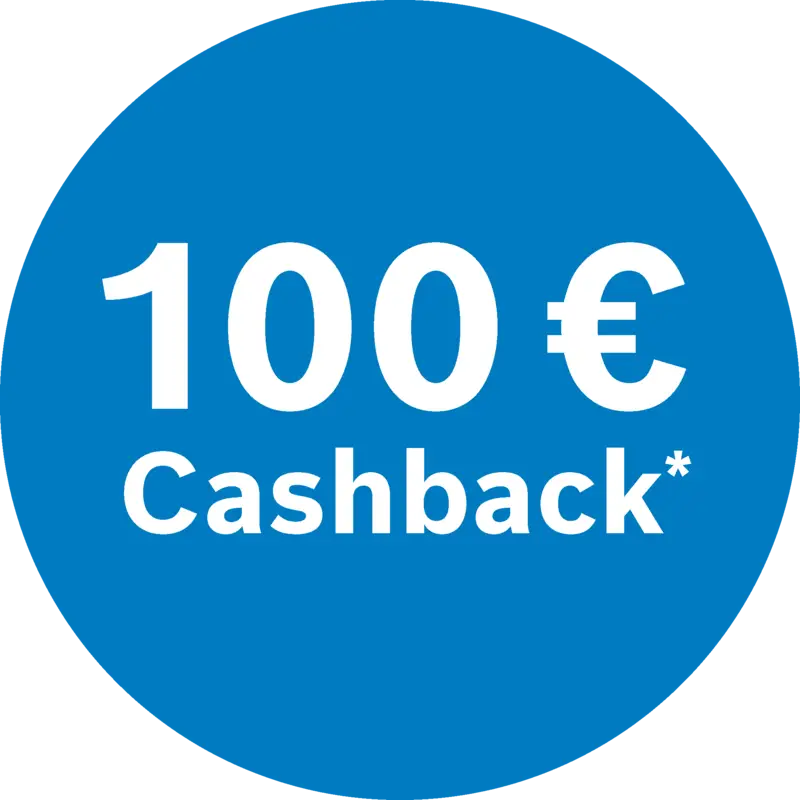 Bosch Exclusiv 100 Euro Cashback