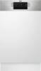 Miniaturansicht 1: AEG FEE7341AZM Teilintegrierbarer-Geschirrspüler B:45cm
