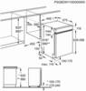 Miniaturansicht 4: AEG FEE7341AZM Teilintegrierbarer-Geschirrspüler B:45cm