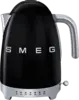 SMEG KLF04BLEU Waterkoker 50's Style - Zwart
