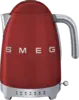 SMEG KLF04RDEU Waterkoker 50's Style - Rood