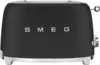 SMEG TSF01BLMEU Broodrooster 50's Style - Mat Zwart