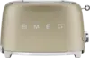 SMEG TSF01CHMEU 50's Style Broodrooster - Champagne