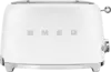 SMEG TSF01WHMEU Broodrooster 50's Style - Mat Wit
