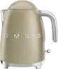 SMEG KLF03CHMEU 50's Style Waterkoker - Champagne