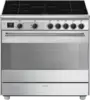 SMEG BG91IX2 Classici Esthetisch Fornuis met Inductie Kookplaat - 90 x 60 cm
