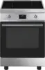 SMEG C6IMXT2 Classici Esthetisch Fornuis met Inductie Kookplaat - 60 x 60 cm