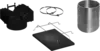 DWZ1GK1U2 Reciculatieset/diagonale wandschouwkappen Serie 2