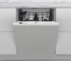 Whirlpool W2I HD526 A volledig geïntegreerde vaatwasser 