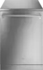SMEG LVS345BQSTX Classici Esthetisch Vrijstaande Vaatwasser - RVS