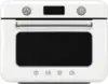 SMEG COF01WHEU Vrijstaande Combi Stoomoven 50's Style - Glanzend Wit