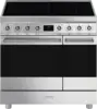 SMEG C92IMX2 Classici Esthetisch Fornuis met Inductiekookplaat - 90 x 60 cm - RVS