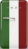 SMEG FAB10HRDIT5 50's Style Koelkast - Italiaanse Vlag