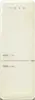 SMEG FAB38RCR6 Koel-vriescombinatie 50's Style - Creme 