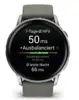 Garmin Venu 4 45 mm, Zilver met zilvergrijze siliconen band