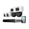 Eufy NVR Security System S4 (Bullet-PTZ + Turret Cam)