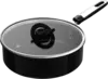 Tefal G20732 Excellence Ceram Hapjespan met Deksel - 24 cm 