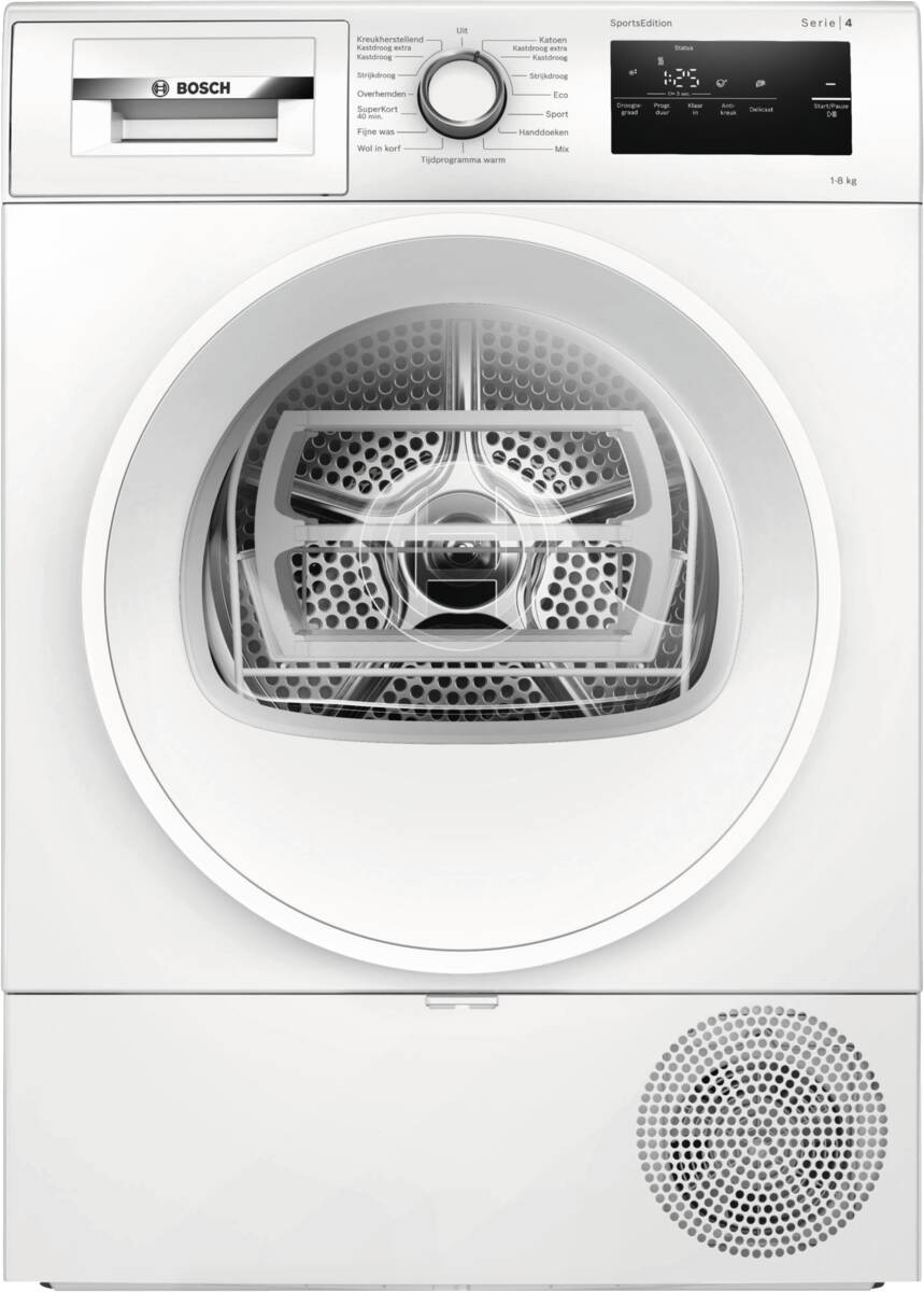 BOSCH WTH8520MNL Serie 4 EXCLUSIV Warmtepompdroger