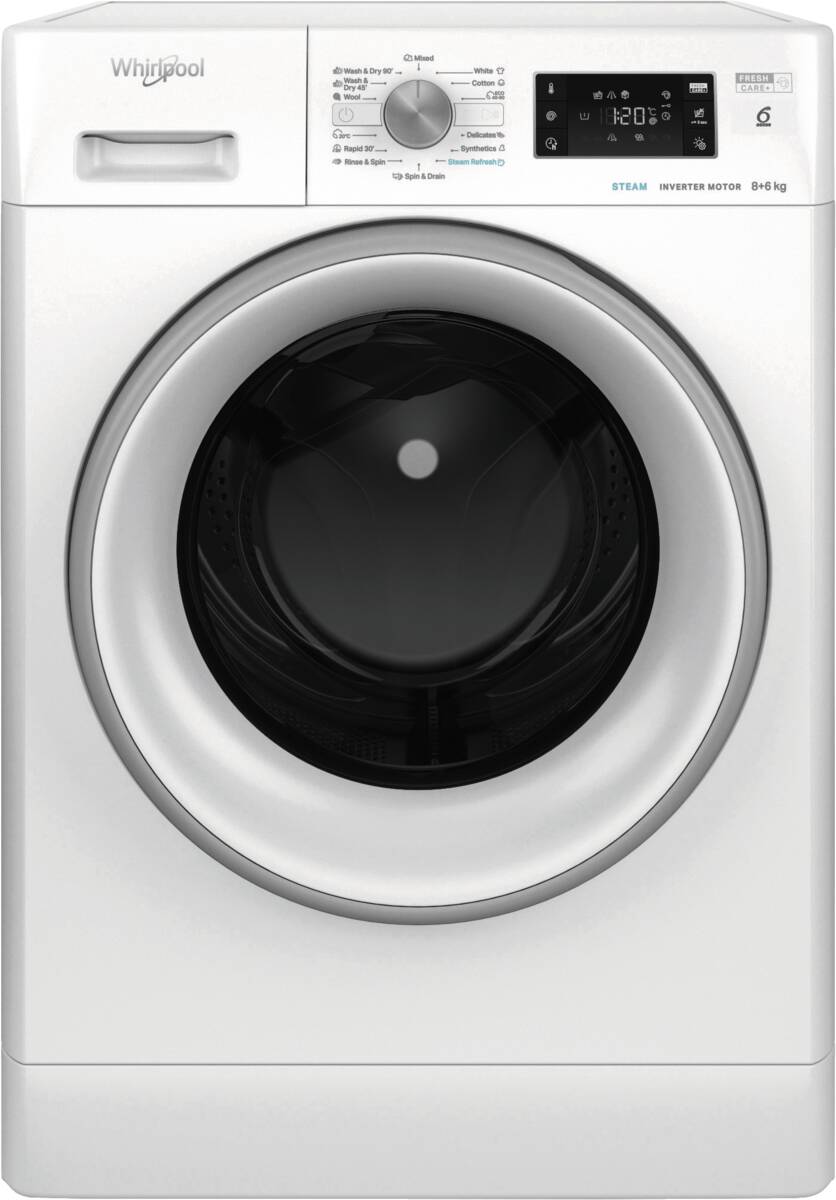 Whirlpool FFWDB 864489 SV EE Was-droogcombinatie