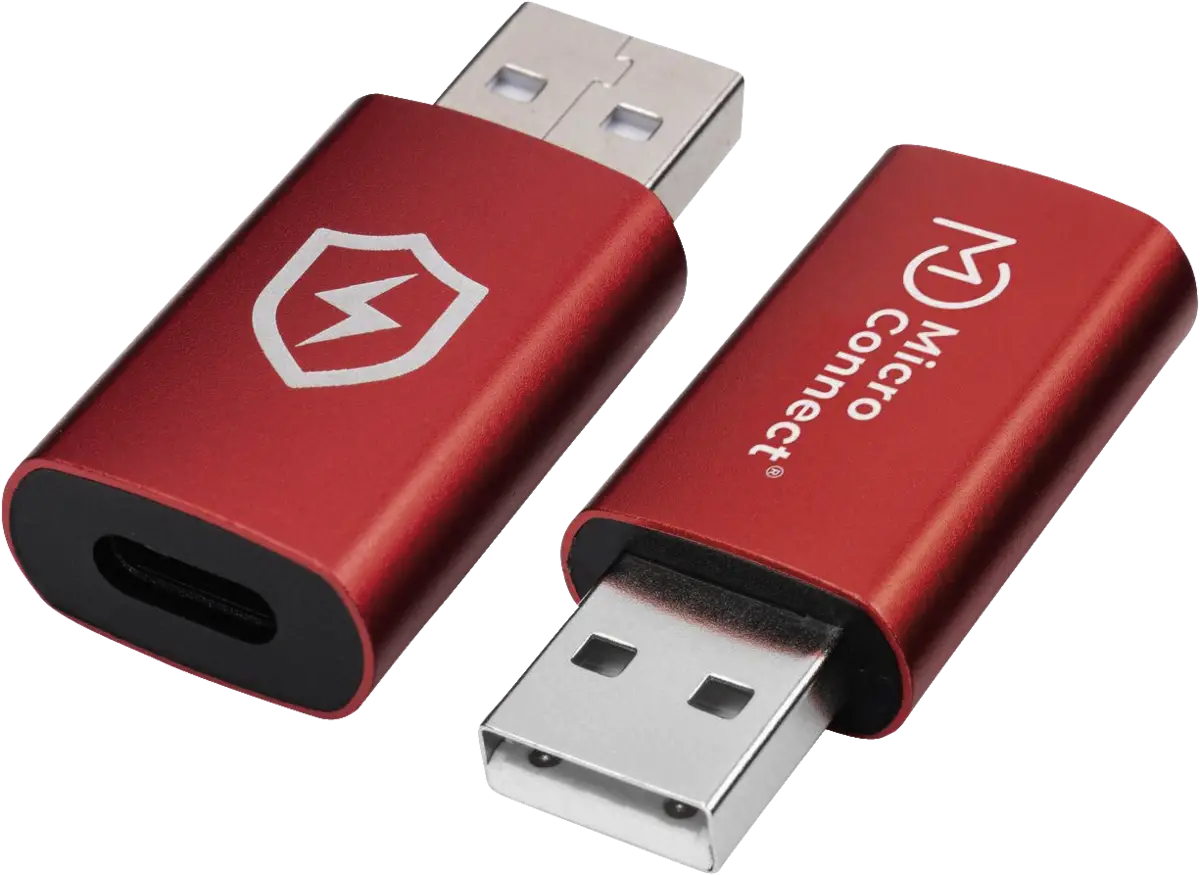 Zoom-Darstellung: Safe Charge USB-A zu USB-C Data Blocker Adapter