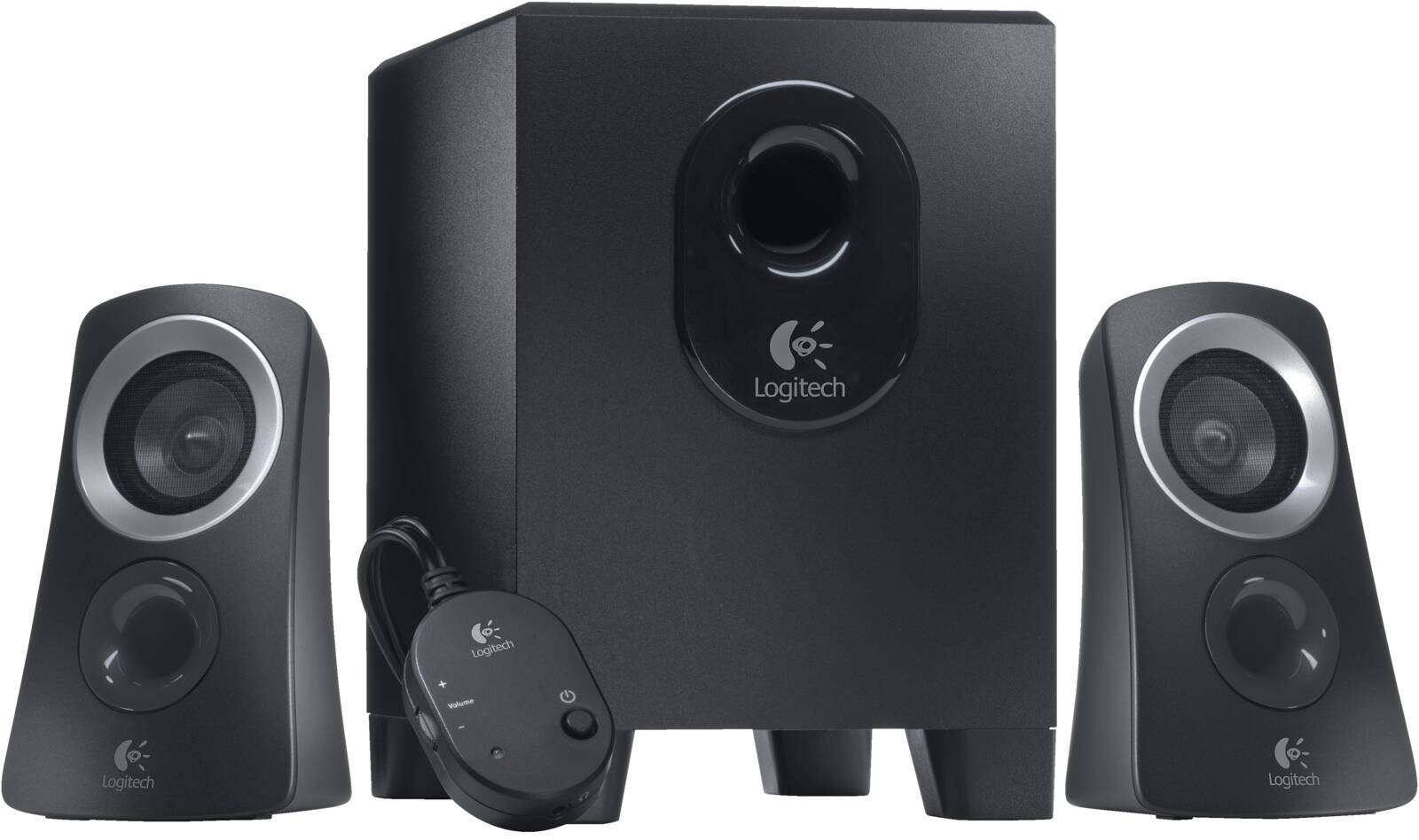 Abbildung 1 zu Logitech Lautsprecher-System Z313 mit Subwoofer 50 Watt für PC TV Handy Tablet
