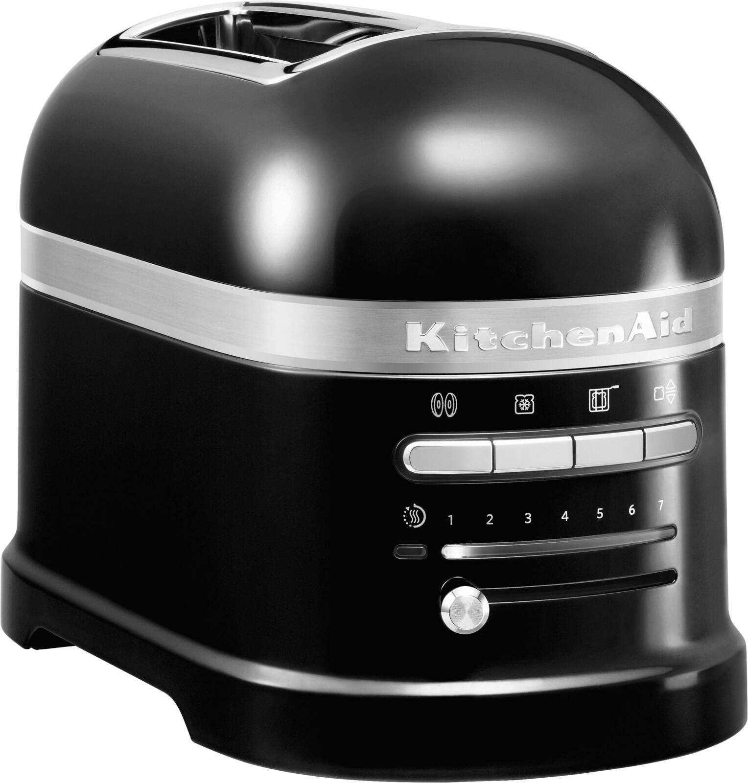 Abbildung 1 zu Kitchenaid Toaster 5KMT2204EOB Onyx-Schwarz 1250 Watt 2-Scheiben-Toaster B Ware