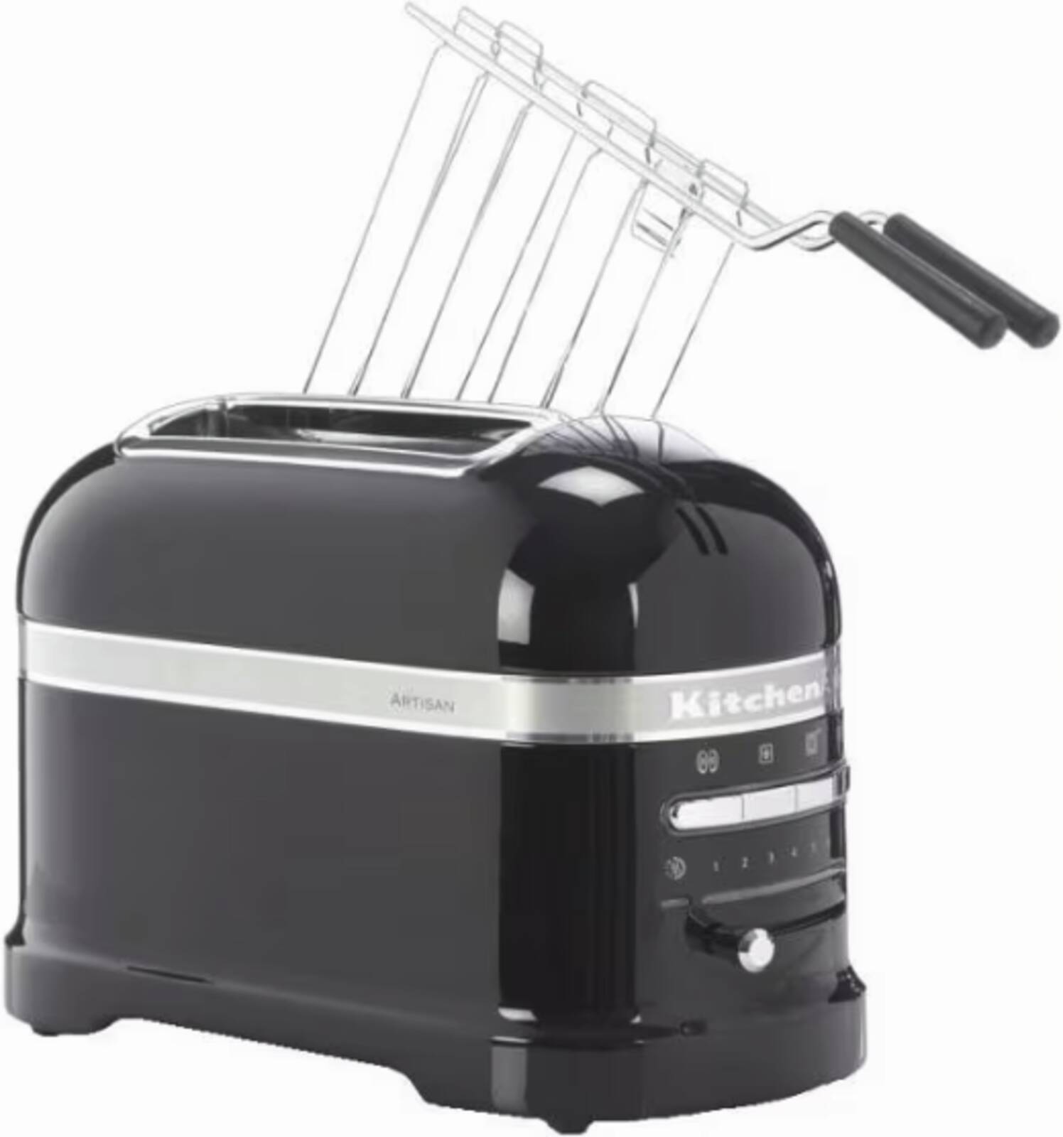 Abbildung 2 zu Kitchenaid Toaster 5KMT2204EOB Onyx-Schwarz 1250 Watt 2-Scheiben-Toaster B Ware