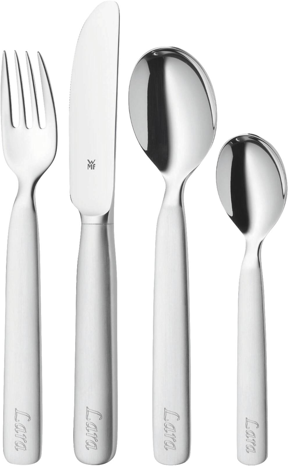 Abbildung 1 zu WMF Kinderbesteck First Lyric 4tlg. für Kinder ab 3 Jahren Edelstahl