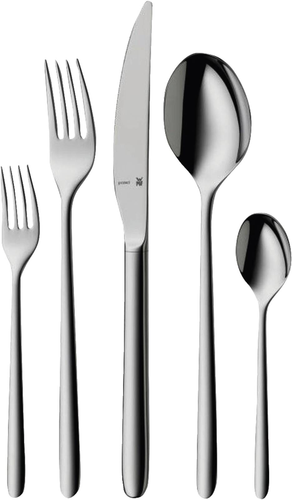 Abbildung 1 zu WMF Besteckset Flame 30tlg. f. 6 Personen Chromagarn Edelstahl Spülmasc. B Ware