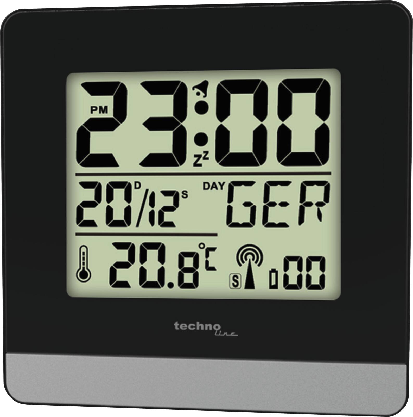 Abbildung 1 zu Technoline Uhr Wecker WT 260 Digital Funksteuerung B: 79mm H: 79mm T: 30mm