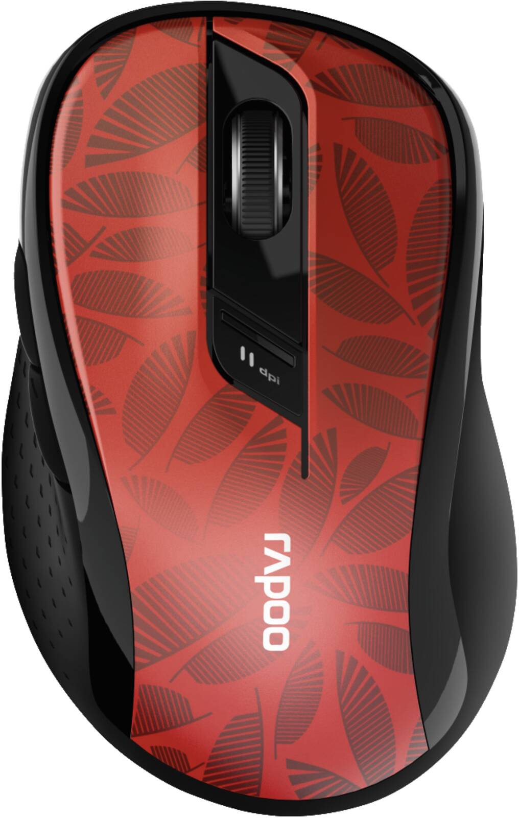 Abbildung 1 zu Rapoo Kabellose Multi-Mode Computer Maus M500 Dunkelrot 7 Tasten Bluetooth