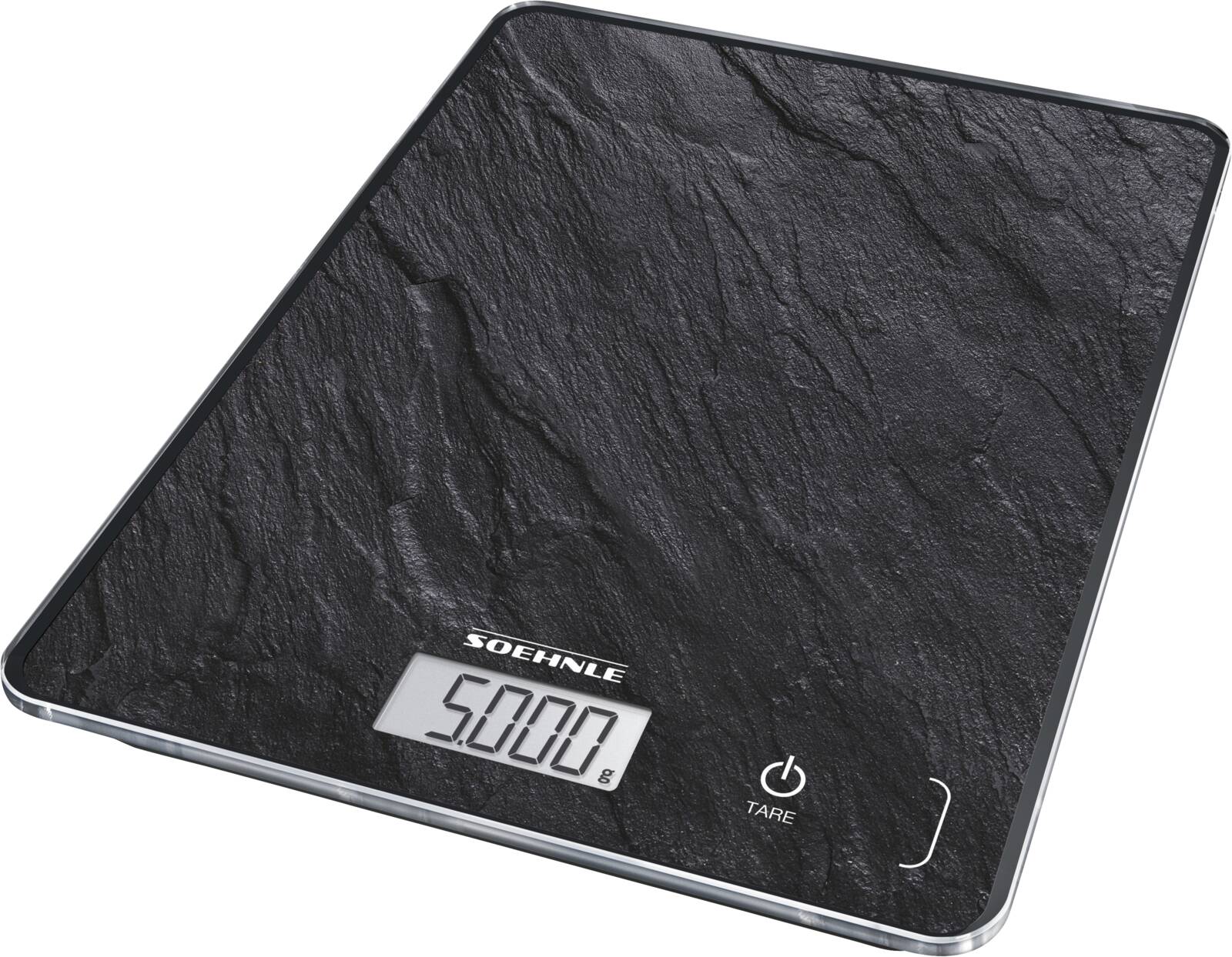 Abbildung 1 zu Soehnle Küchenwaage 61515 Page Compact 300 slate Digital bis 5 kg stein optik