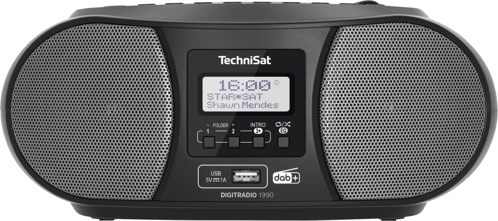 Abbildung 1 zu Technisat CD-Radio DIGITRADIO 1990 schwarz DAB DAB+ Bluetooth USB