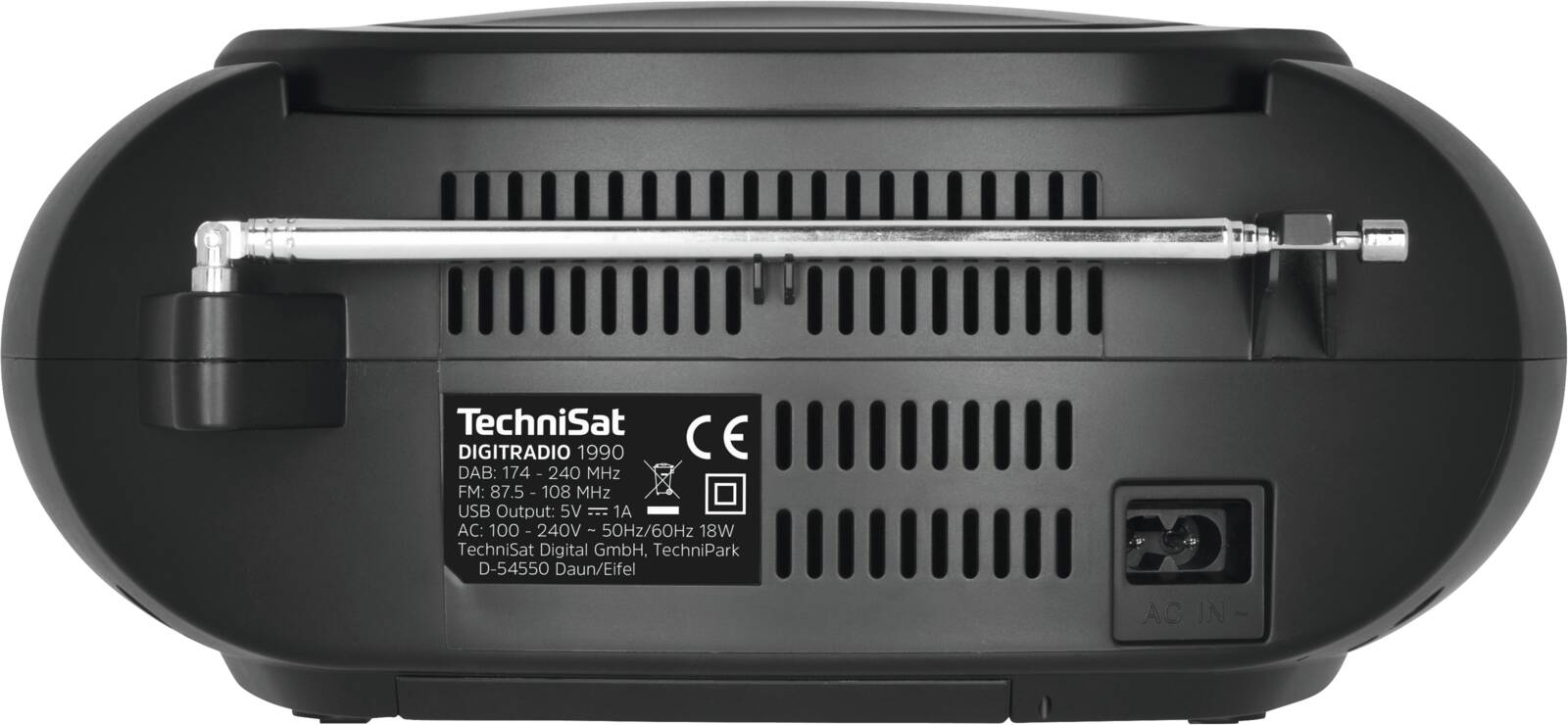 Abbildung 4 zu Technisat CD-Radio DIGITRADIO 1990 schwarz DAB DAB+ Bluetooth USB