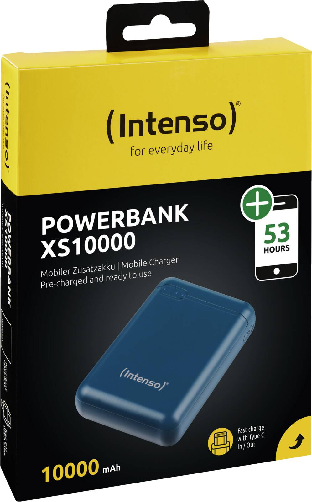 Abbildung 4 zu Intenso Powerbank XS10000 petrolblau 10000mAh USB-A USB-C universal B Ware