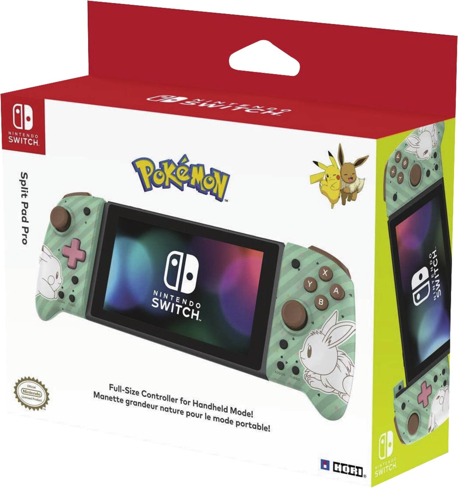 Abbildung 1 zu Hori Nintendo Switch Handheld Controller Split Pad Pro (Pikachu & Evoli. B Ware
