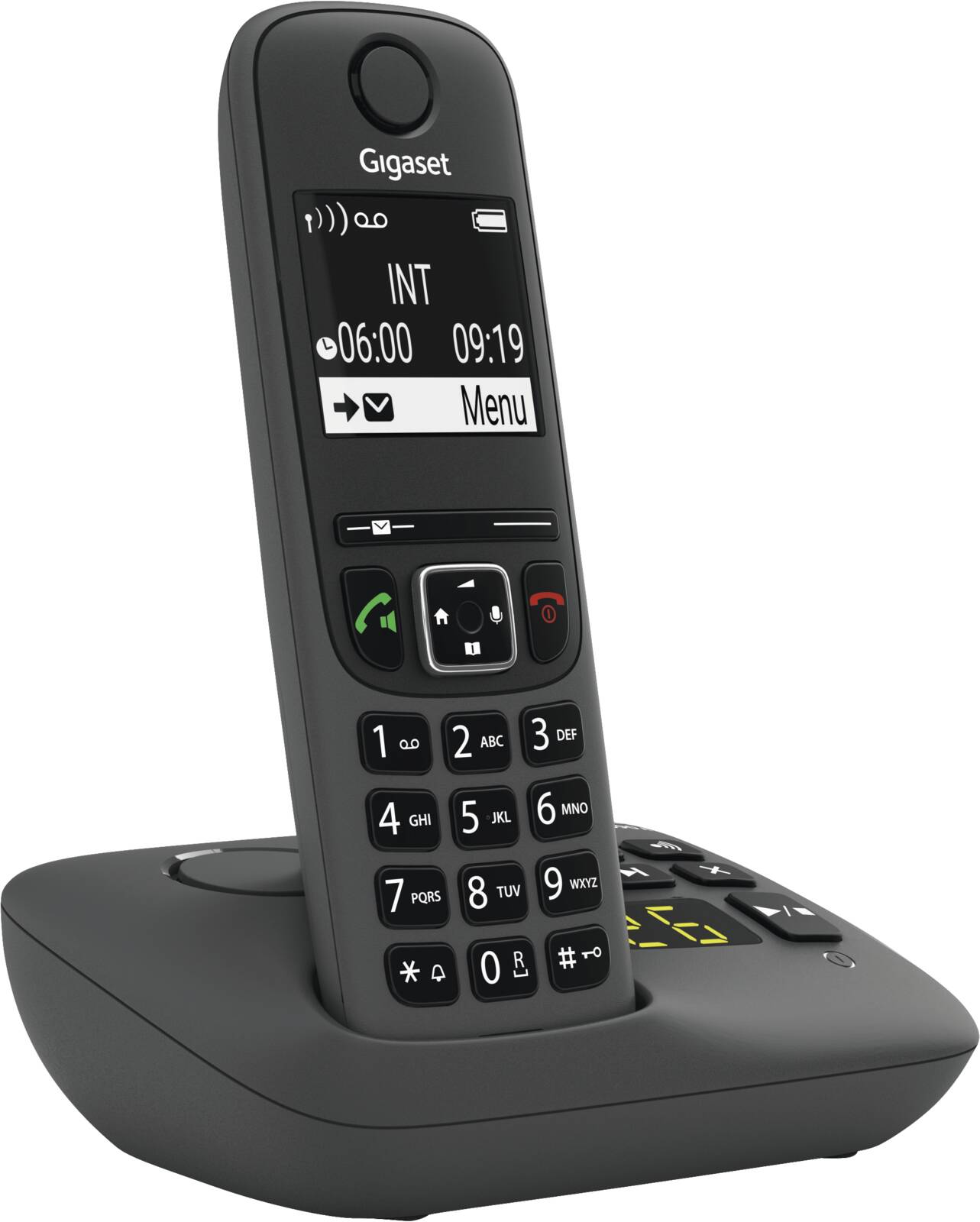 Abbildung 3 zu Gigaset Festnetz Telefon AE690A Schwarz Schnurlos + Anrufbeantworter