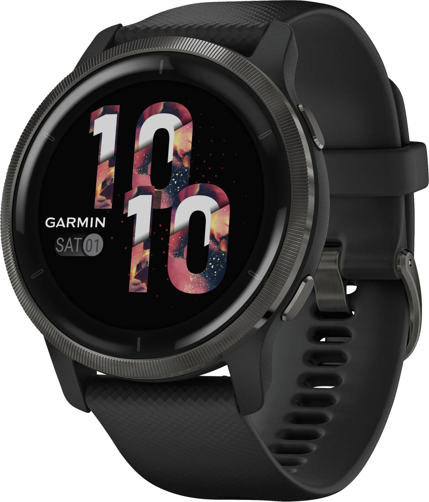 Abbildung 1 zu Garmin Venu 2 Schwarz-Schiefergrau Smartwatch NEU+OVP