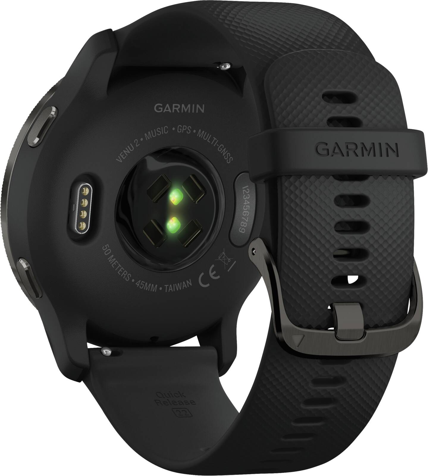 Abbildung 3 zu Garmin Venu 2 Schwarz-Schiefergrau Smartwatch NEU+OVP