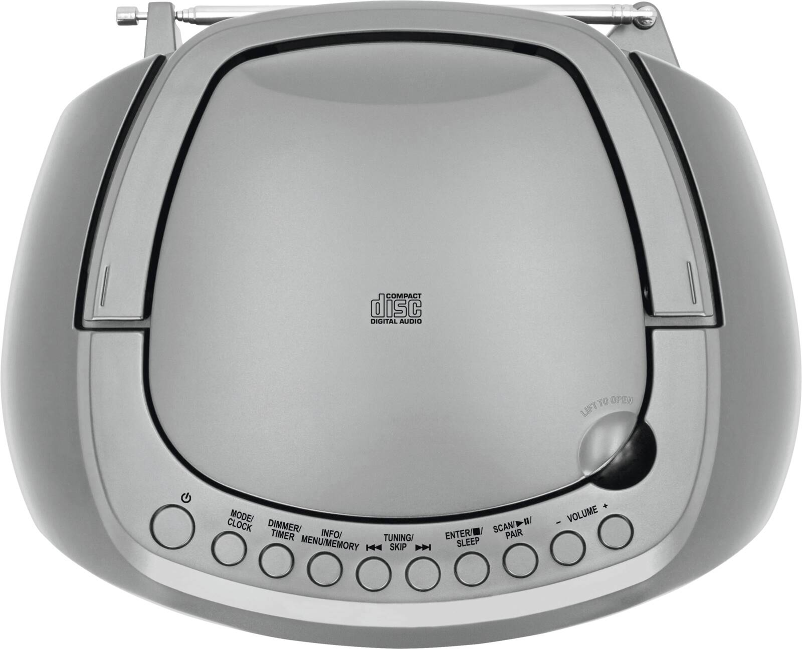 Abbildung 2 zu Technisat CD-Radio DIGITRADIO 1990 silber DAB DAB+ Bluetooth USB MP3