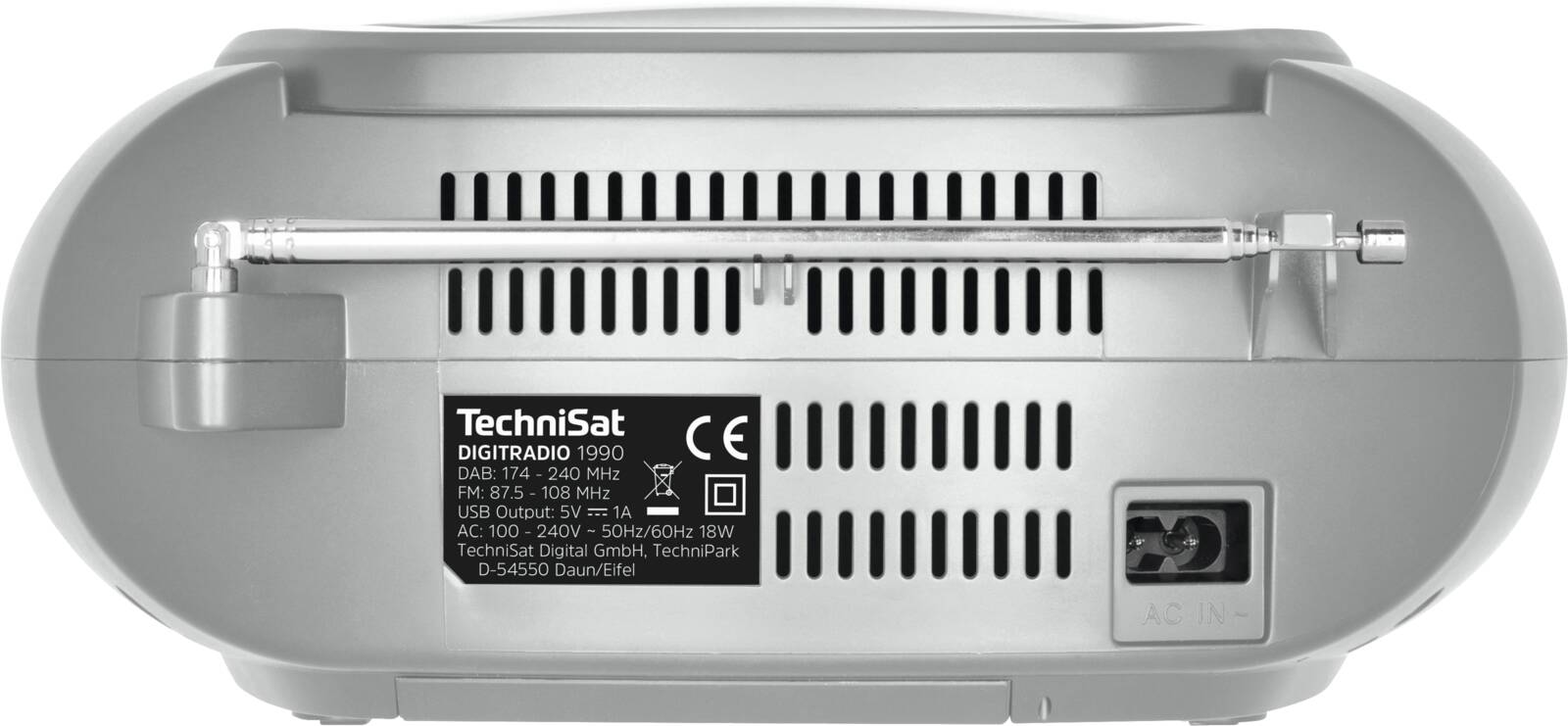 Abbildung 4 zu Technisat CD-Radio DIGITRADIO 1990 silber DAB DAB+ Bluetooth USB MP3