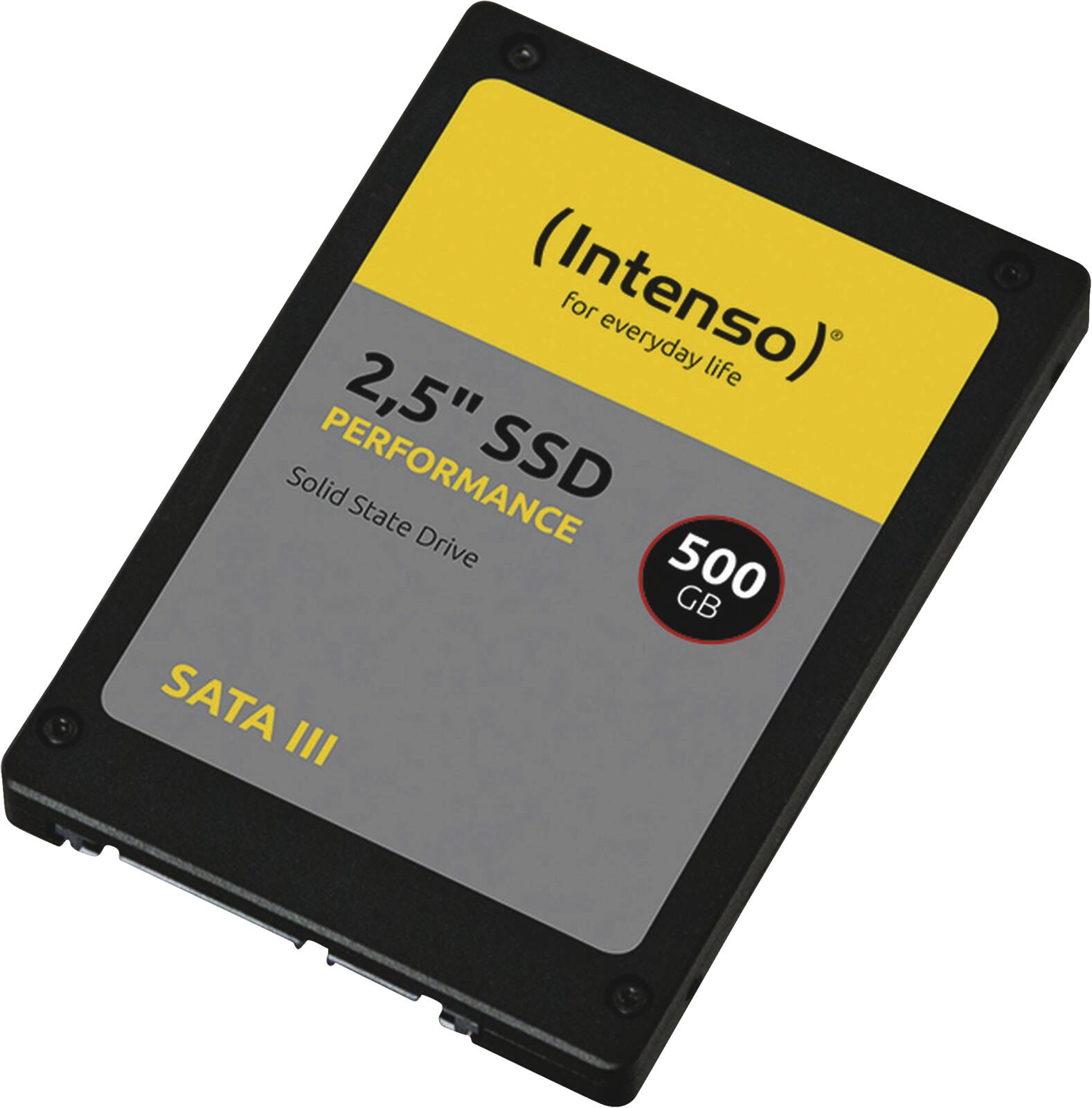 Abbildung 1 zu Intenso Festplatte intern 2,5 Zoll SSD 500GB Performance SATA3 6.0 Gbit. B Ware