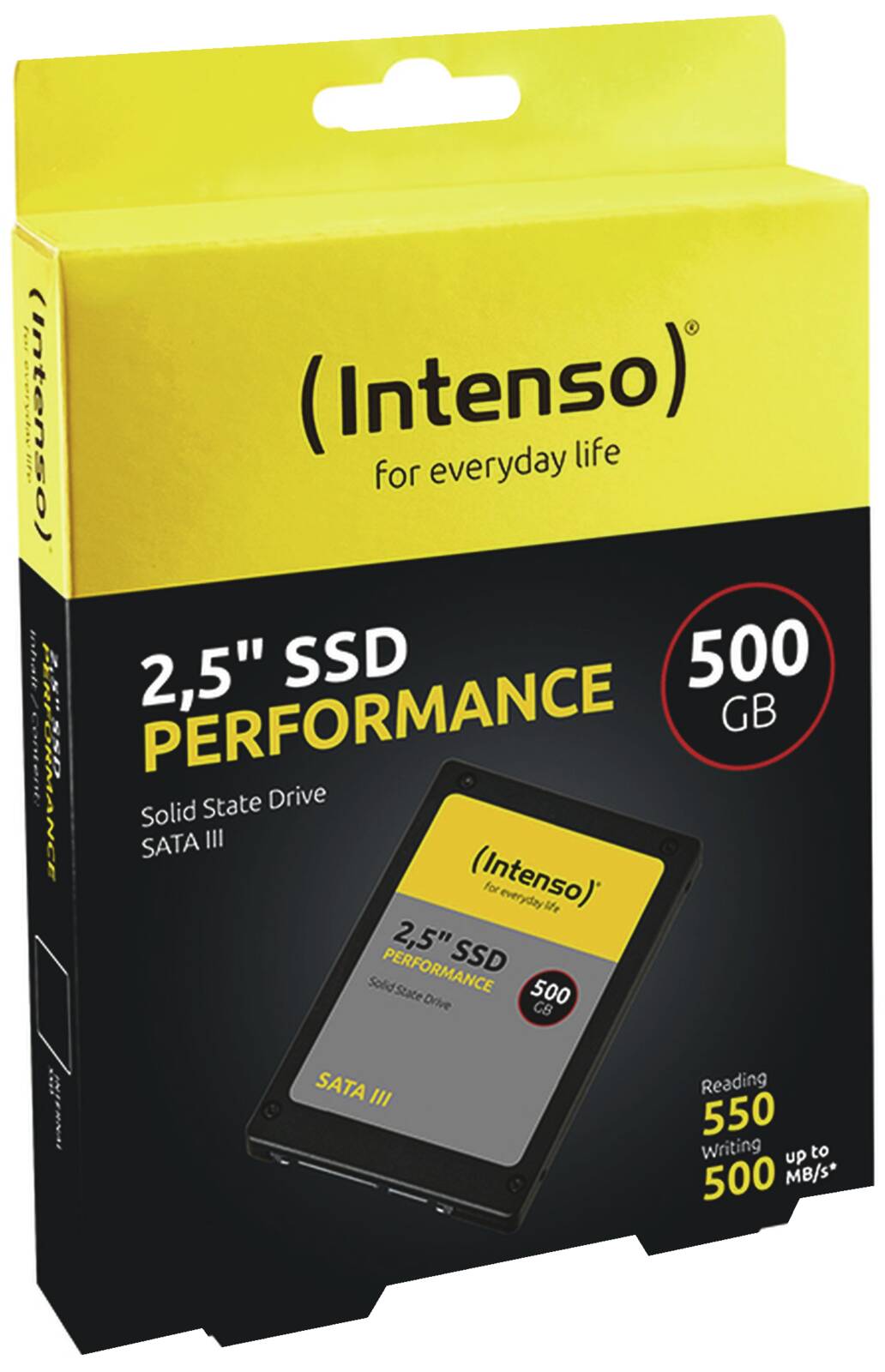 Abbildung 2 zu Intenso Festplatte intern 2,5 Zoll SSD 500GB Performance SATA3 6.0 Gbit. B Ware