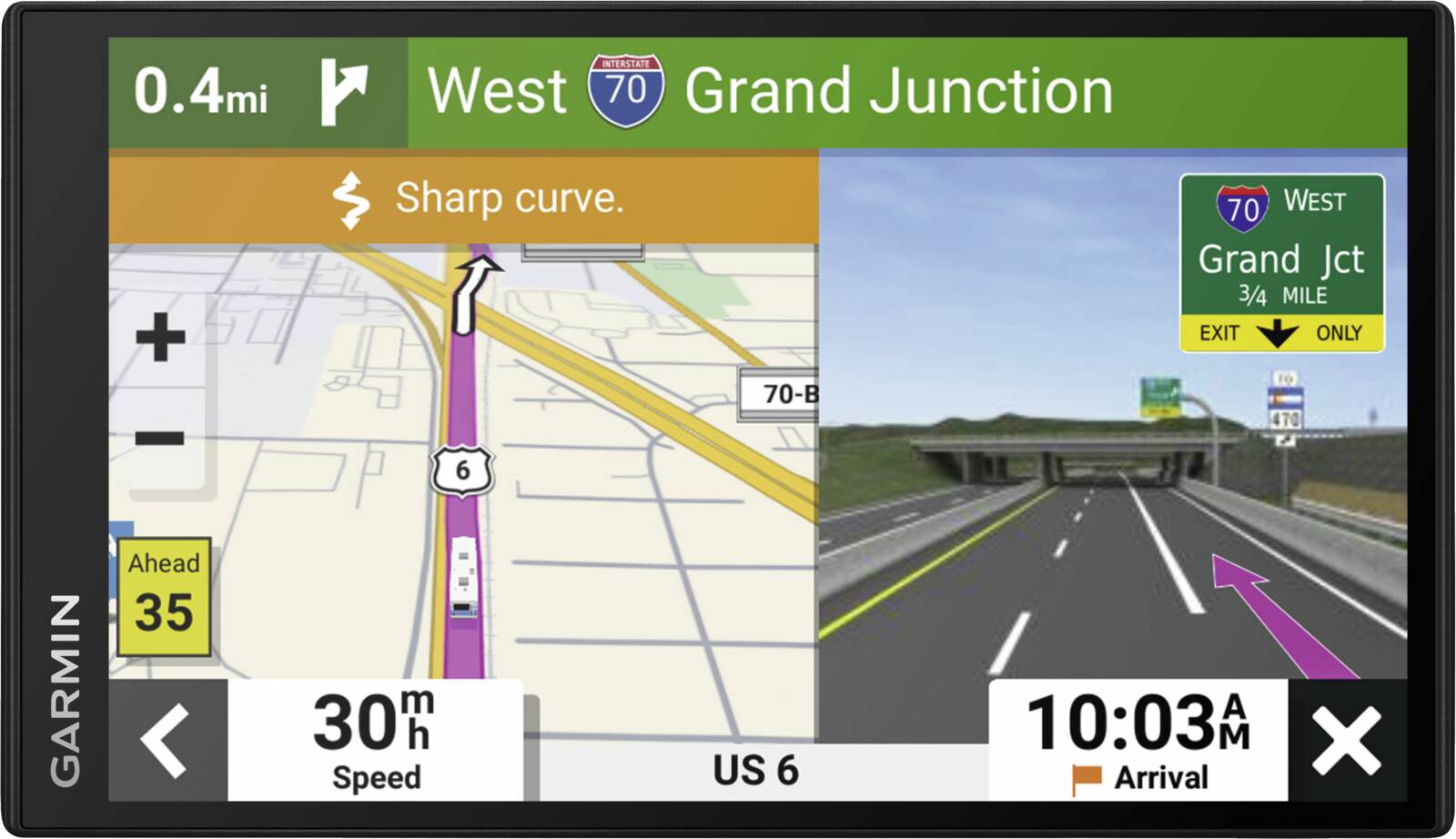 Abbildung 1 zu Garmin Camper 795 MT-D EU Mobiles Navigationsgerät, für Auto + Wohnmobile,7 Zoll