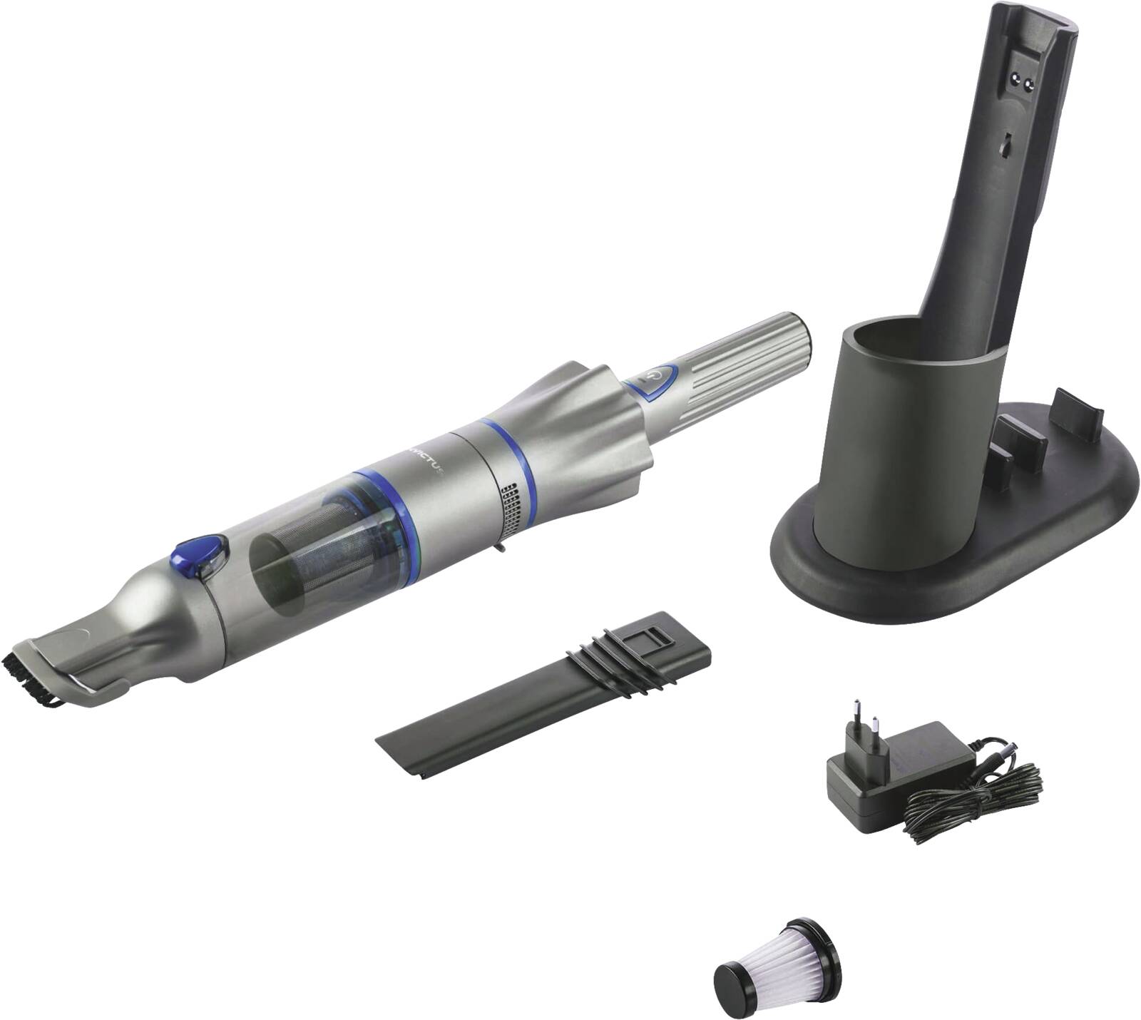 Abbildung 1 zu Genius Akku Handsauger INVICTUS ONE 2.0 Set 9tlg mit Station HEPA Filter B Ware