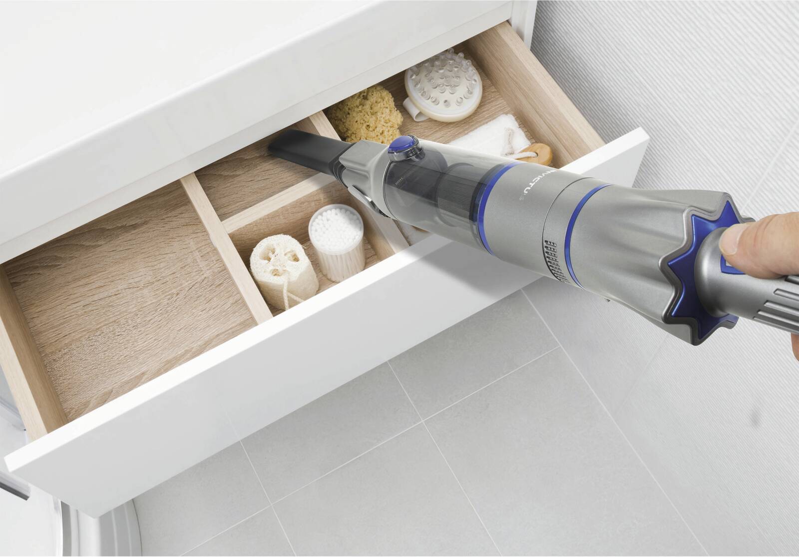 Abbildung 2 zu Genius Akku Handsauger INVICTUS ONE 2.0 Set 9tlg mit Station HEPA Filter B Ware